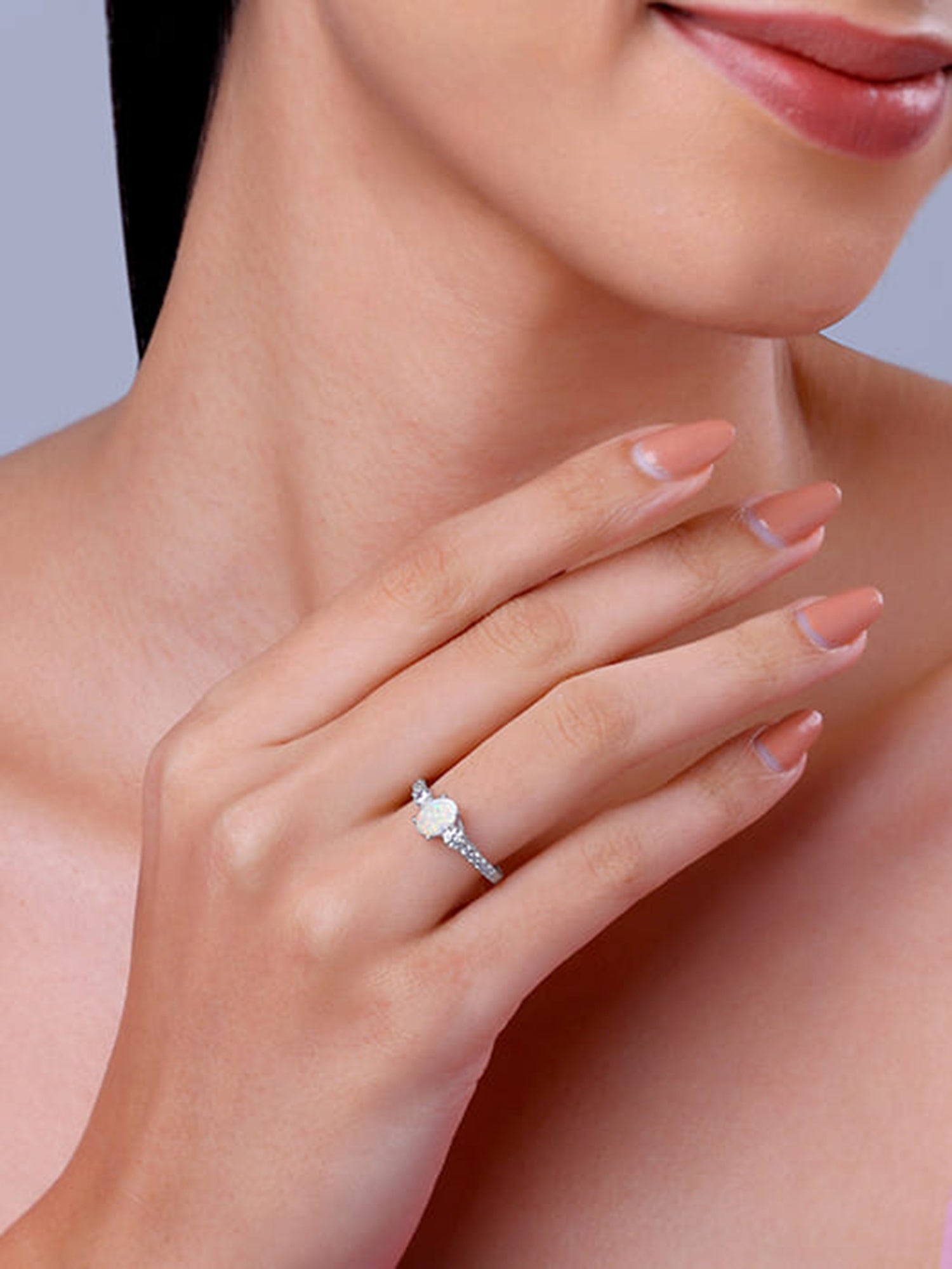 Silver You Are Awesome Ring