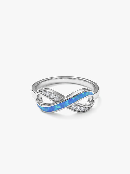 Silver Infinite Beauty Ring