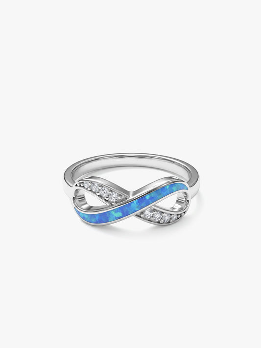 Silver Infinite Beauty Ring
