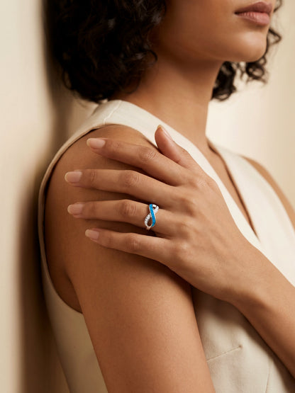 Silver Infinite Beauty Ring