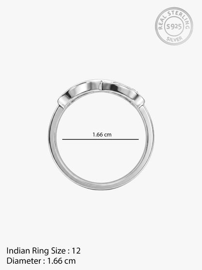Silver Infinite Beauty Ring