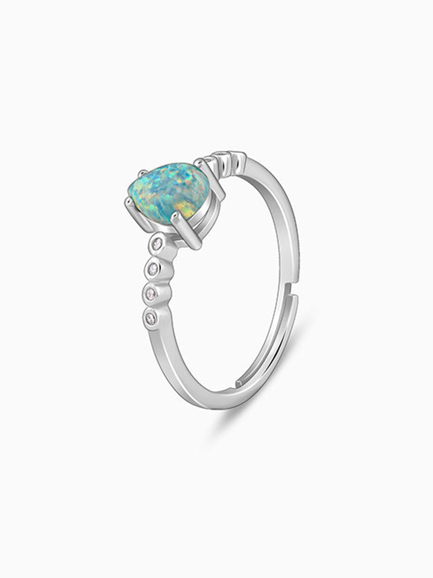 Silver Girl Boss Ring