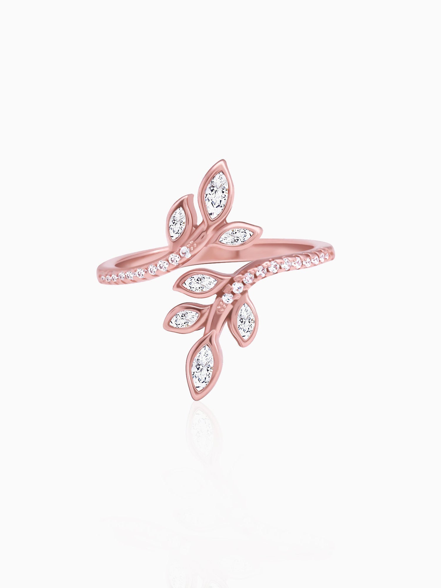 Rose Gold Pure Poise Ring