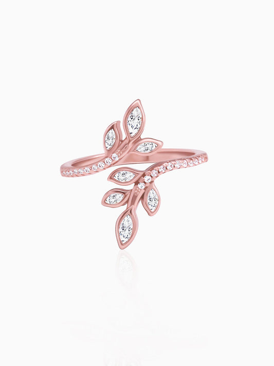 Rose Gold Pure Poise Ring