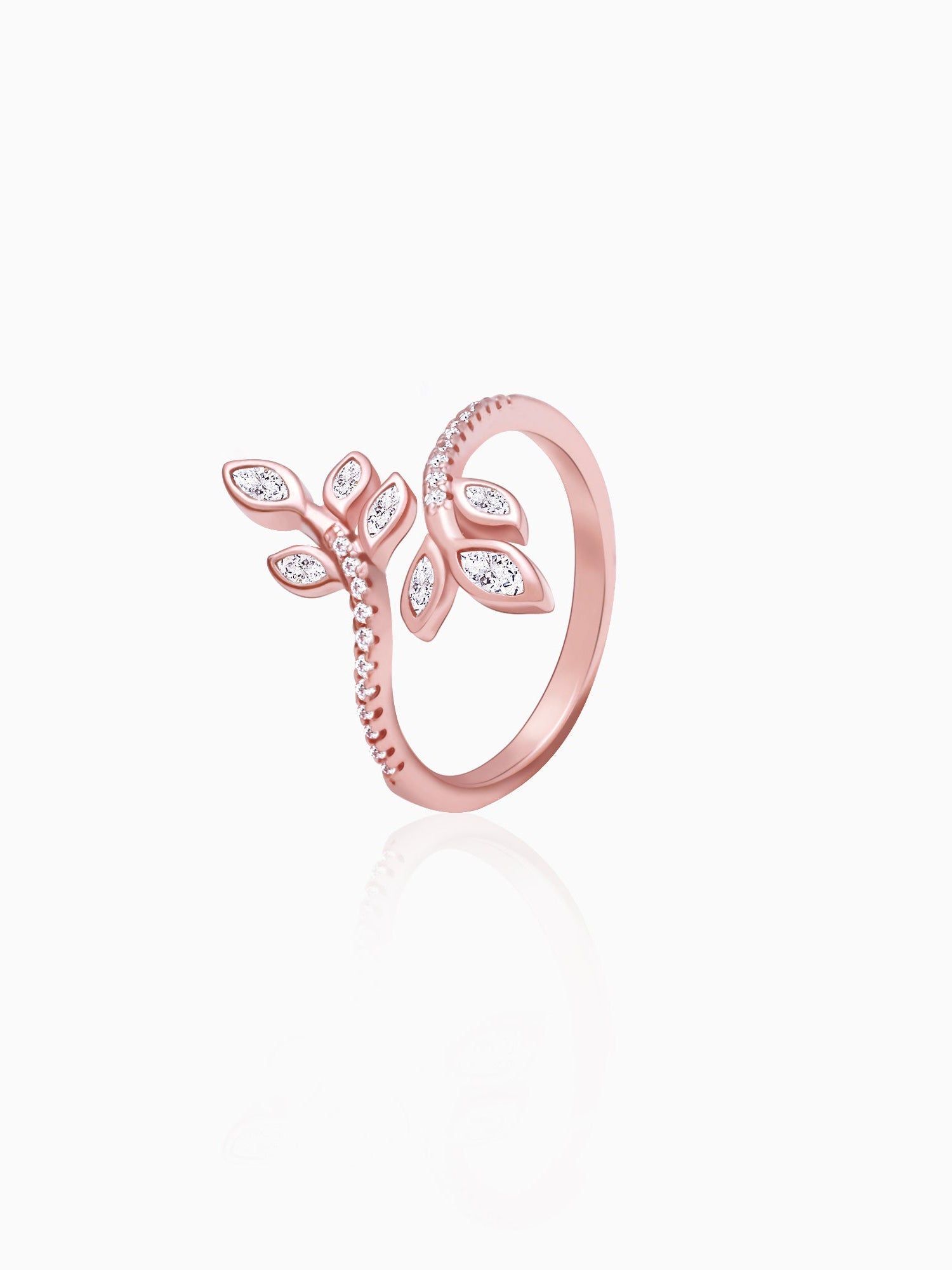 Rose Gold Pure Poise Ring