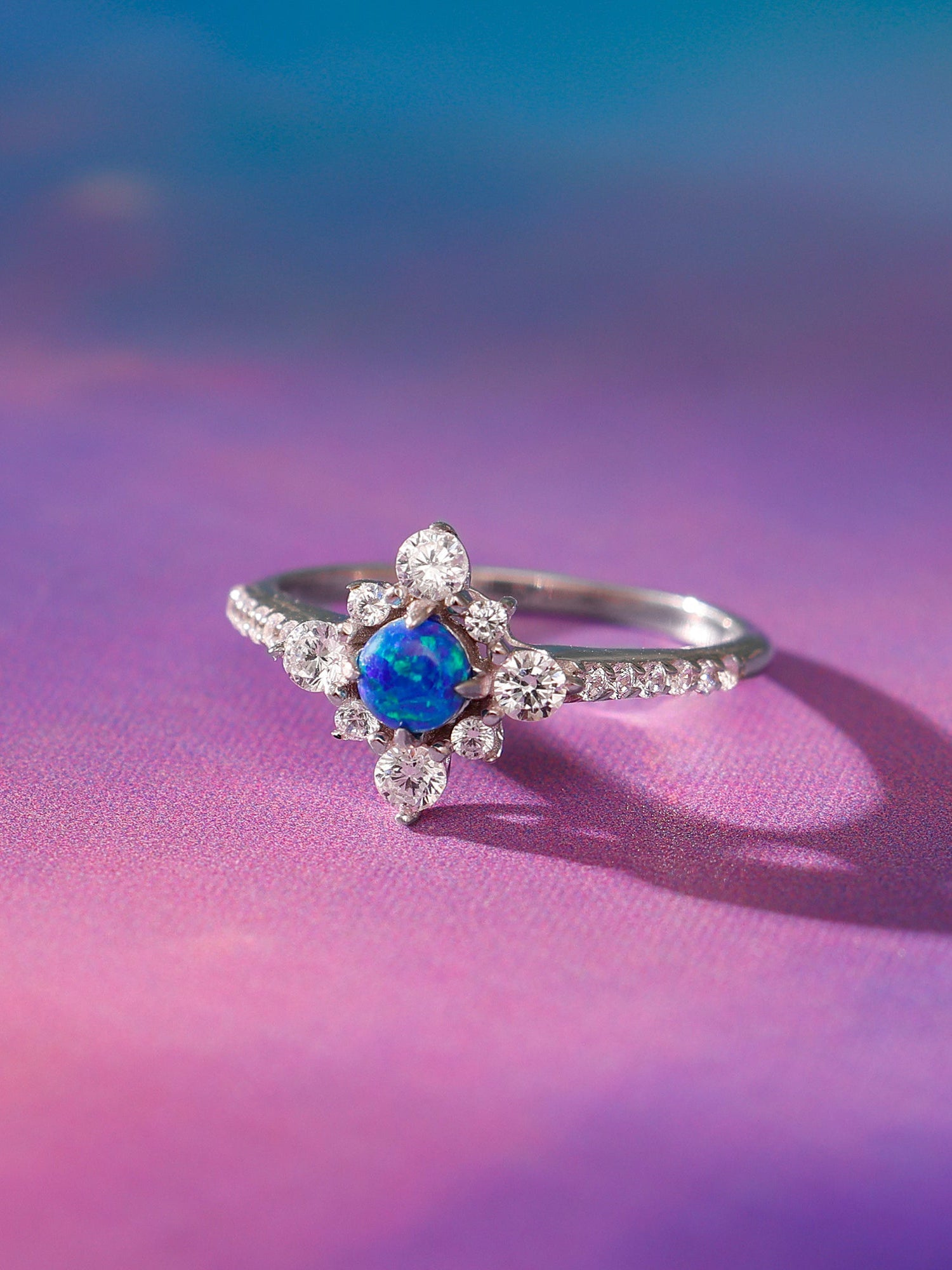 Silver You Go Girl Ring