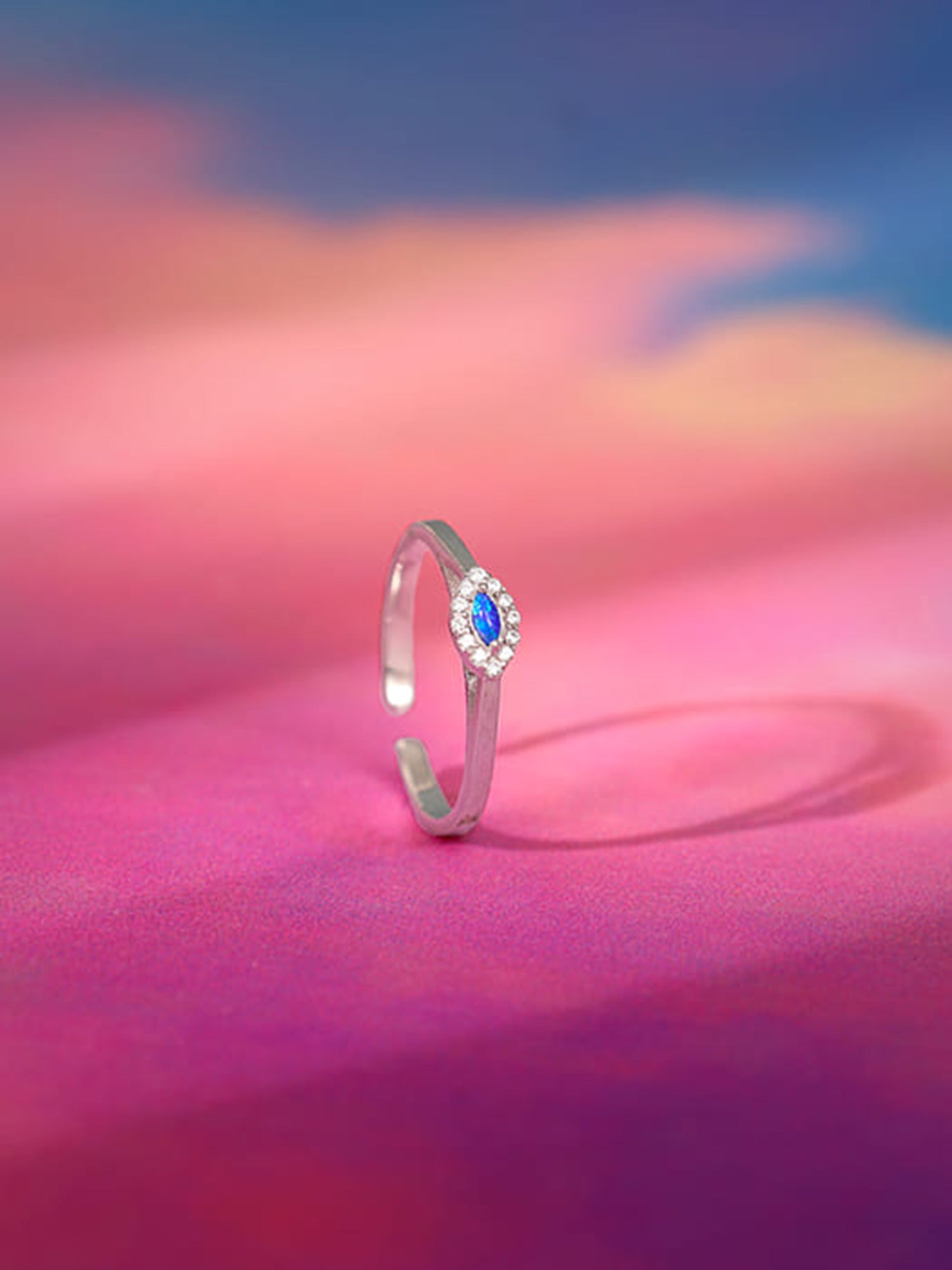 Silver She Shines Ring