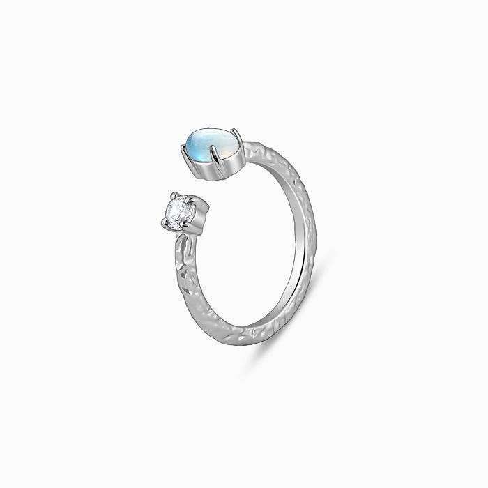 Silver Bold & Pretty Ring - view 4