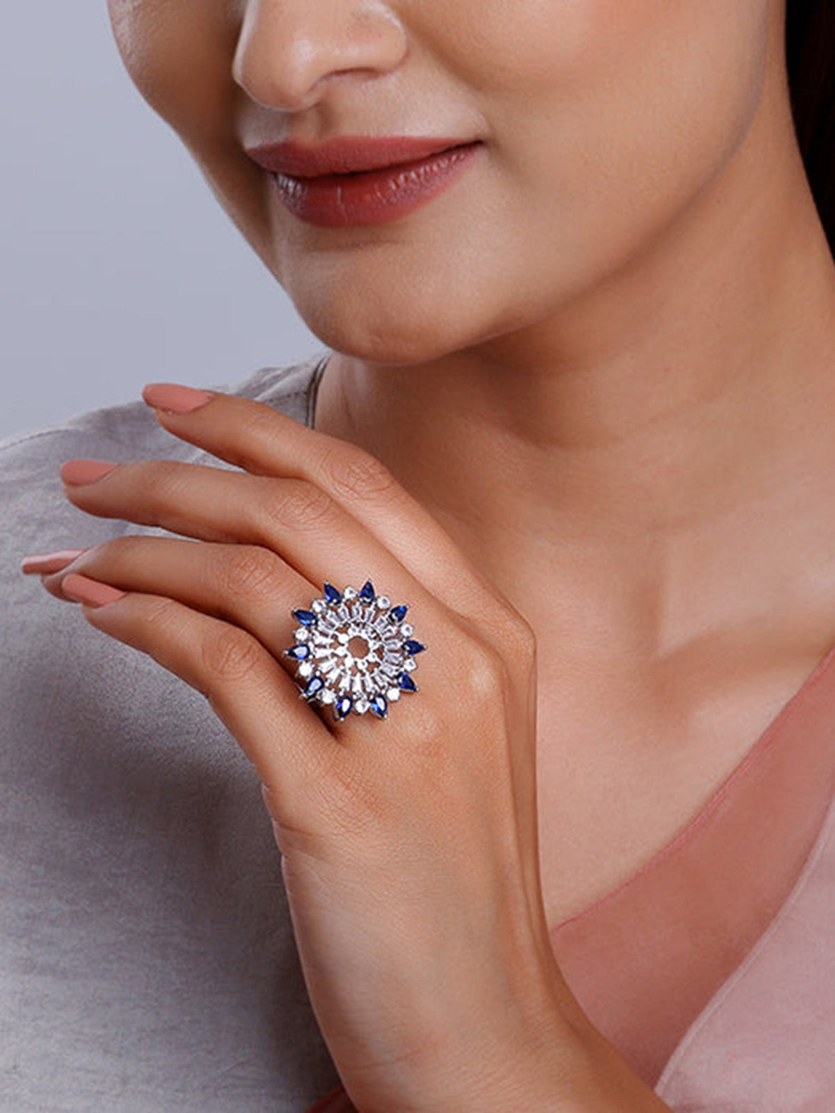 Silver Flourishing Ring