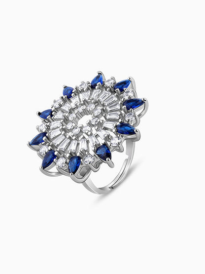 Silver Flourishing Ring