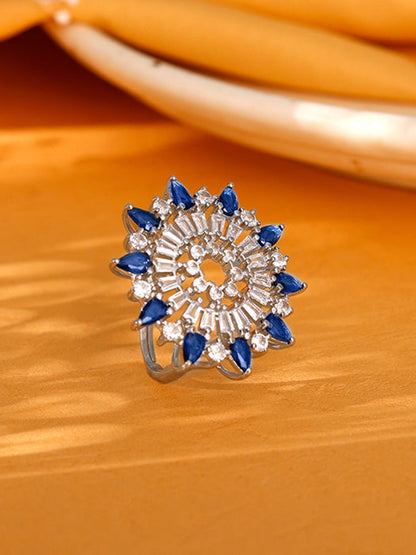Silver Flourishing Ring