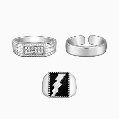 Silver Sharp Move Set For Him