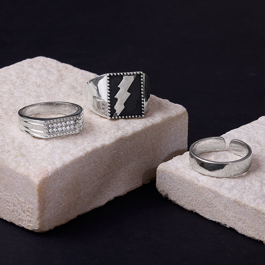 Silver Sharp Move Set For Him