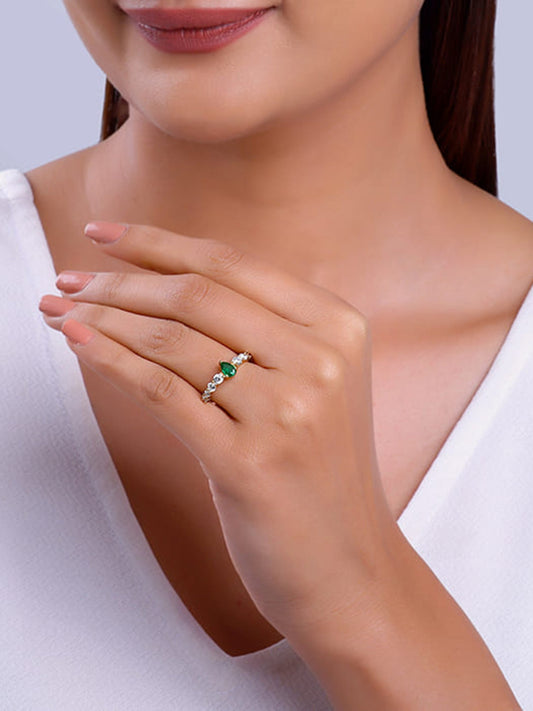 Golden Grandeur Ring