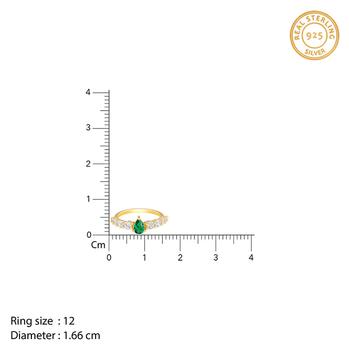 gold plated ring for women