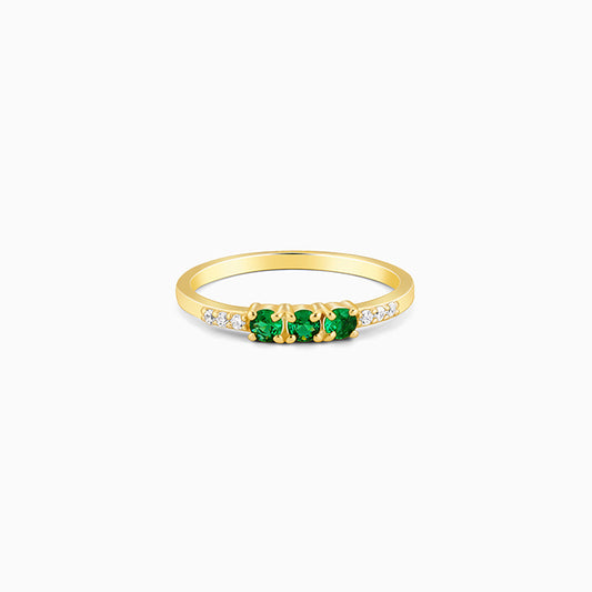 Golden Eternal Spring Ring