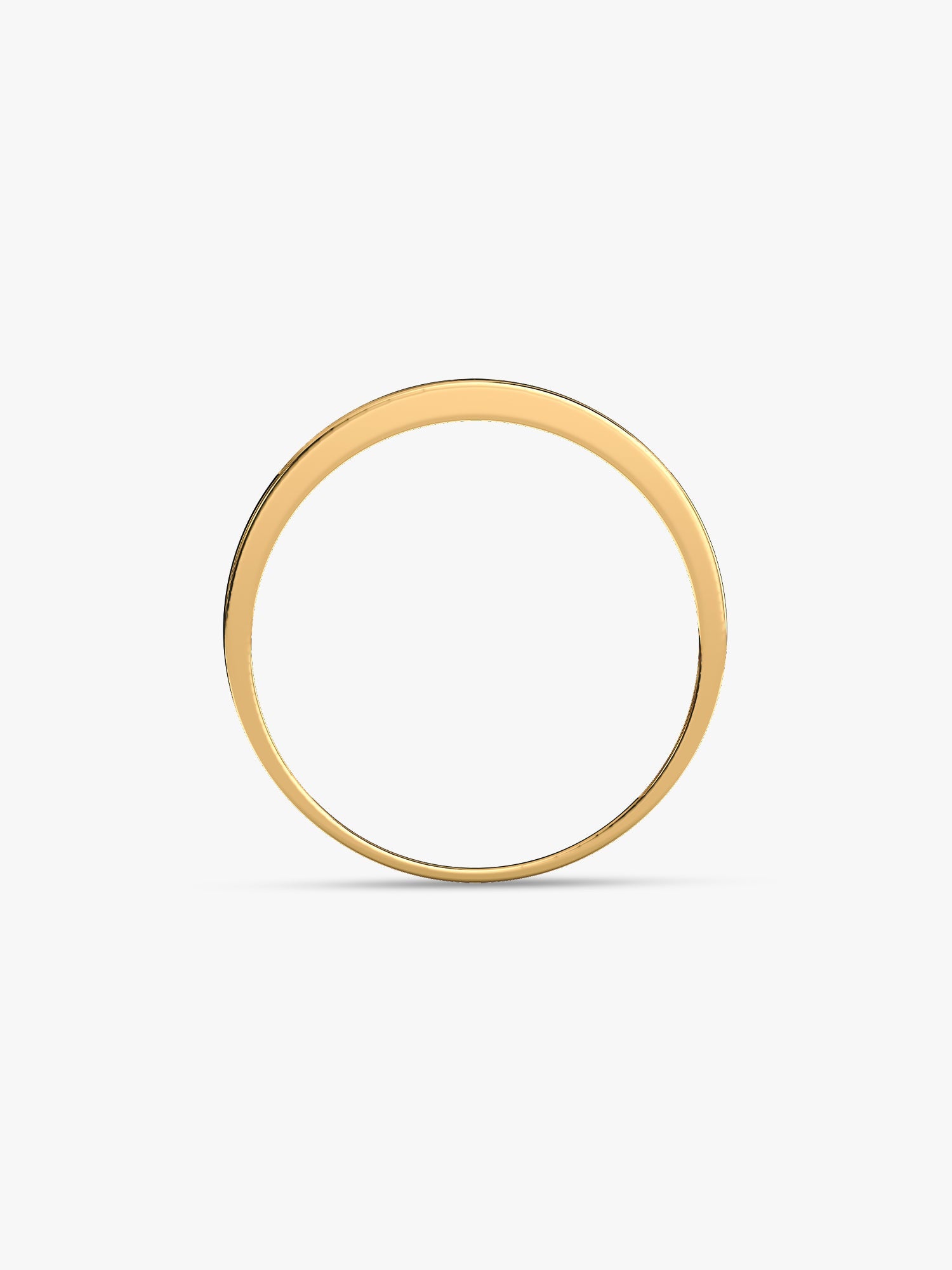 Golden Modest Leader Ring For Him
