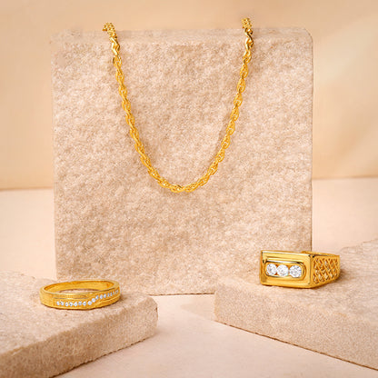 Golden Power Pair Set For Him