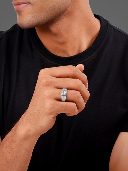 Silver Signet Ring For Him