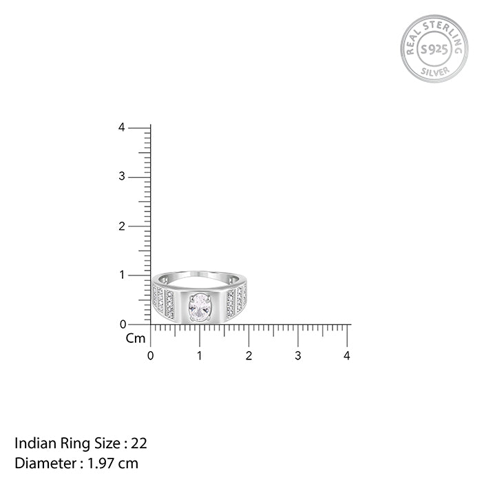 Silver Signet Ring For Him - view 7