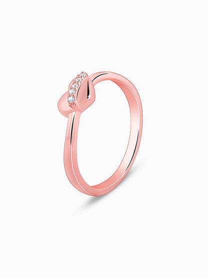 Rose Gold Cherished Sparkle Ring