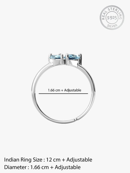 Silver Its Love Ring