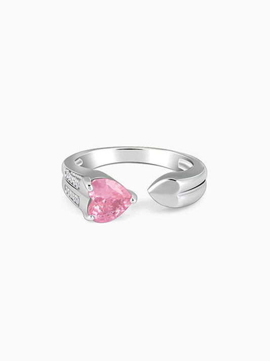 Silver Special Love Ring