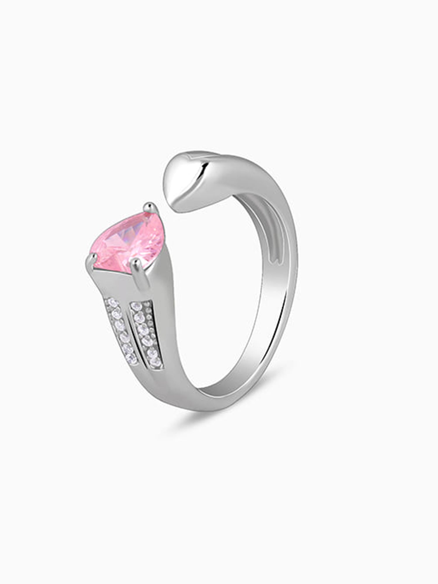 Silver Special Love Ring