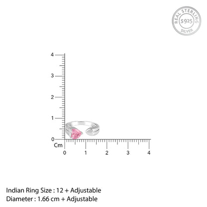 Silver Special Love Ring