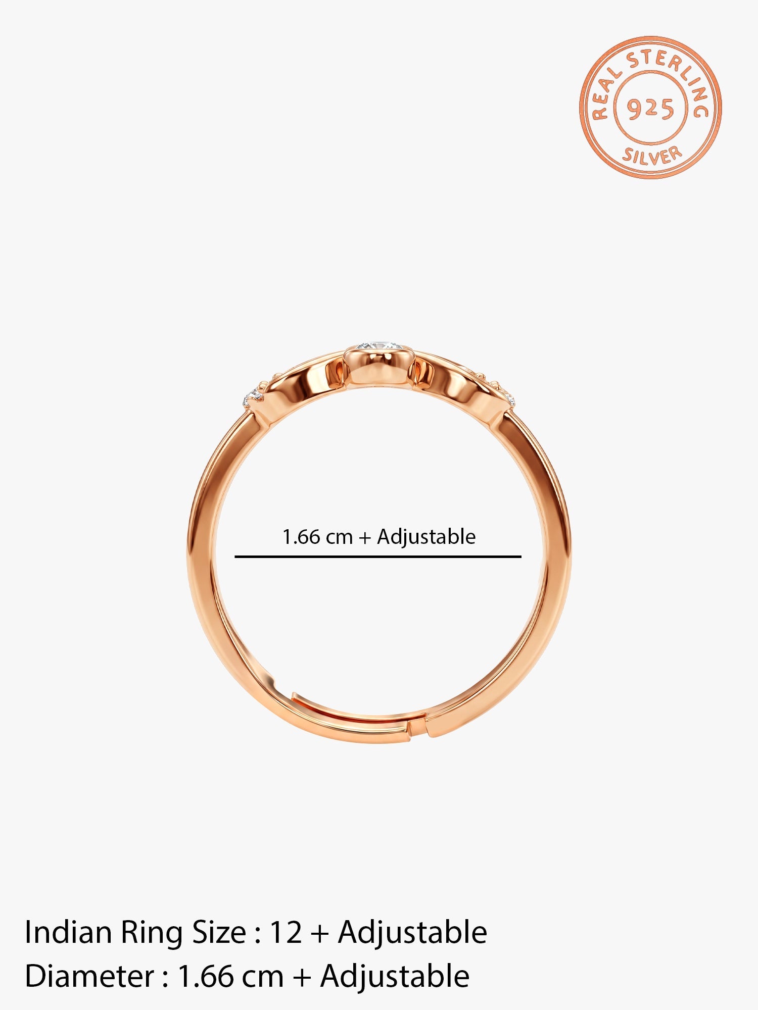 Rose Gold Infiniheart Ring