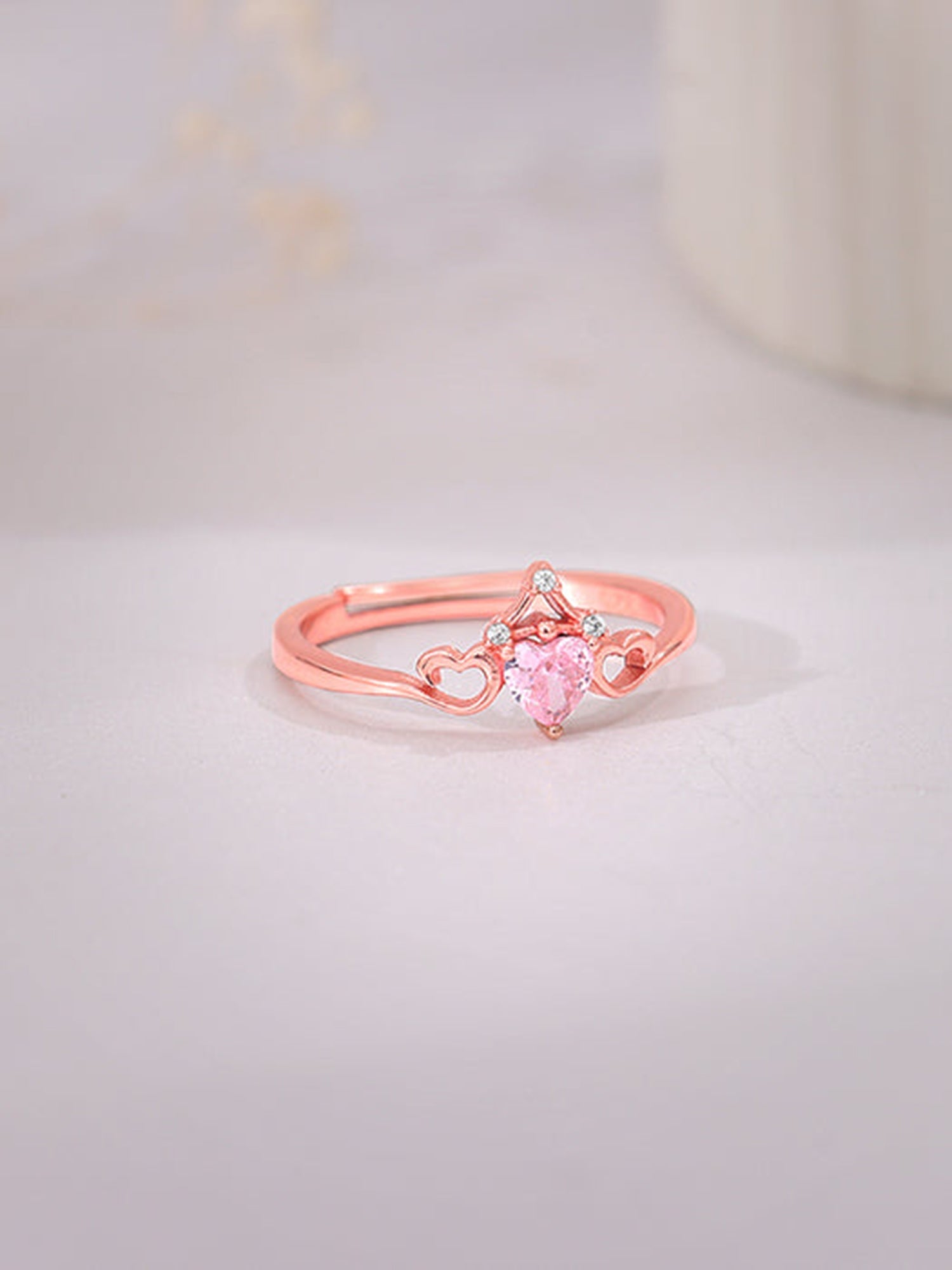 Rose Gold Sweetheart Ring