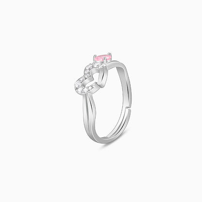 Silver Tranquil Love Ring