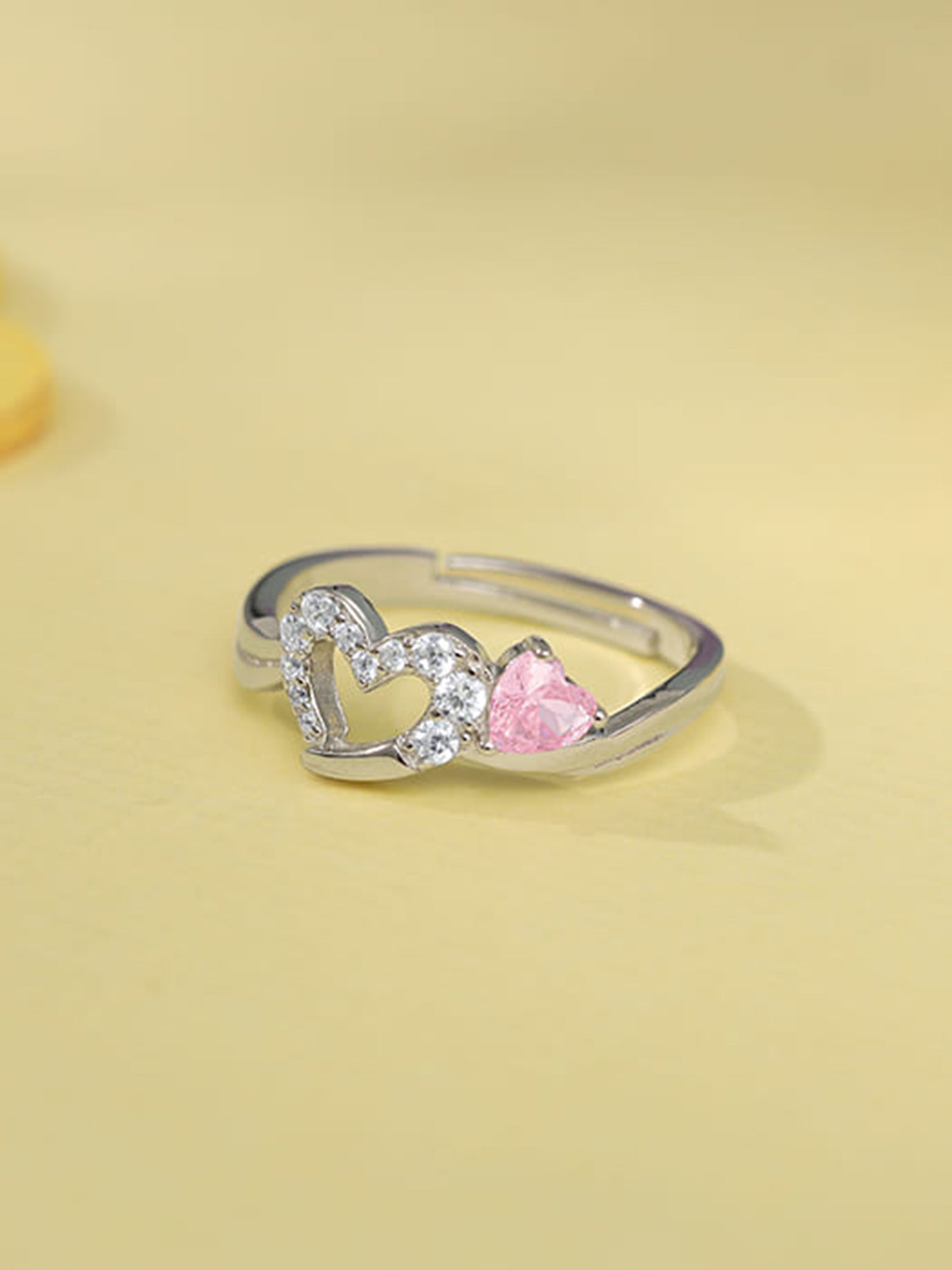 Silver Tranquil Love Ring