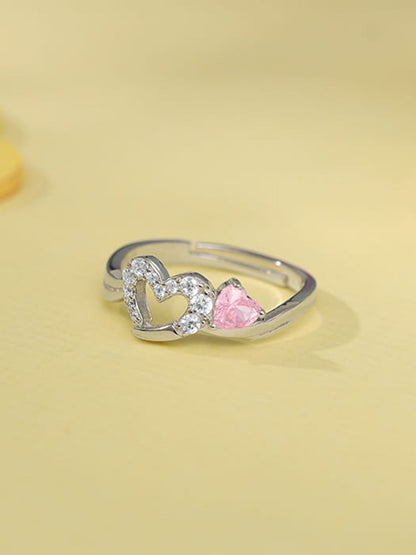 Silver Tranquil Love Ring