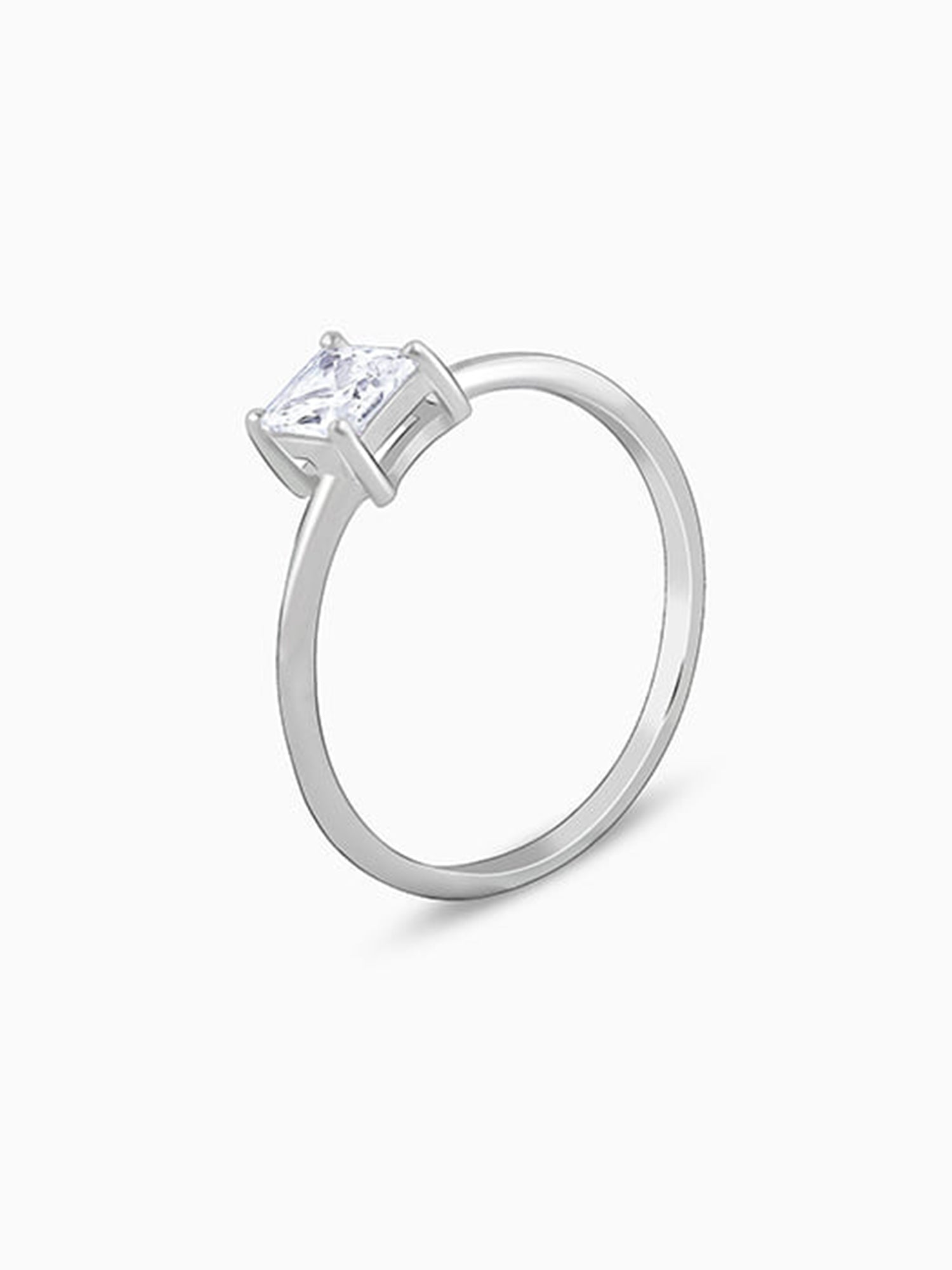Silver Cubic Beauty Ring