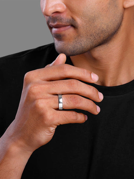 Silver Rebel Ring For Him