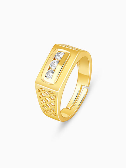 Golden Eternal Bliss Ring for Him