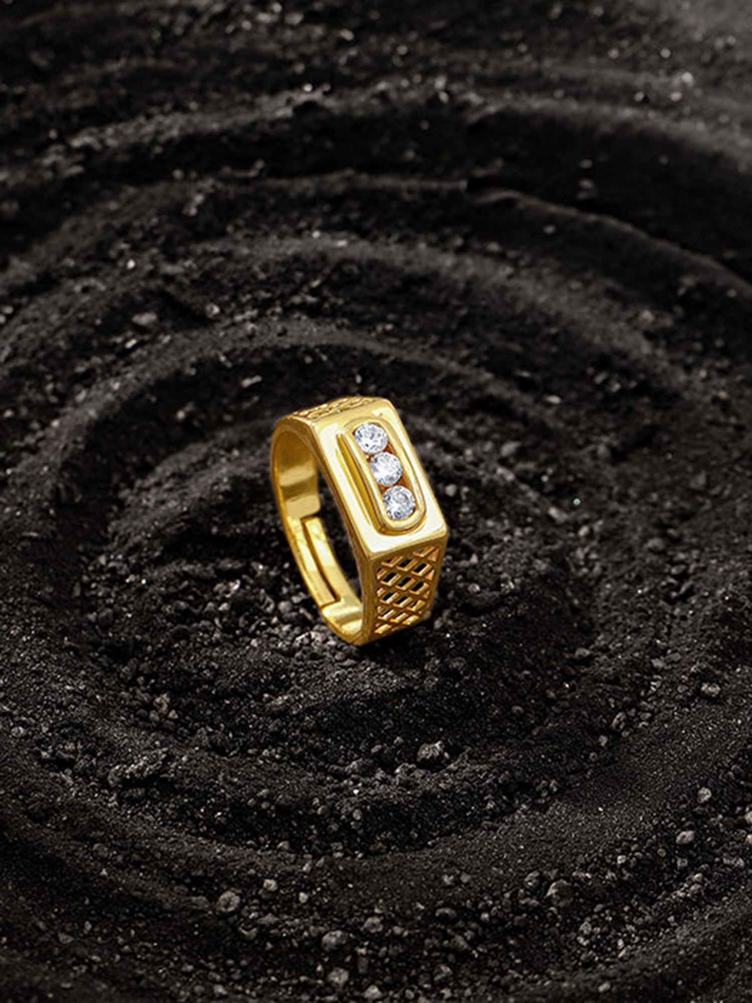 Golden Eternal Bliss Ring for Him