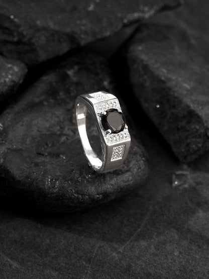 Silver Gentle Harmony Ring For Him