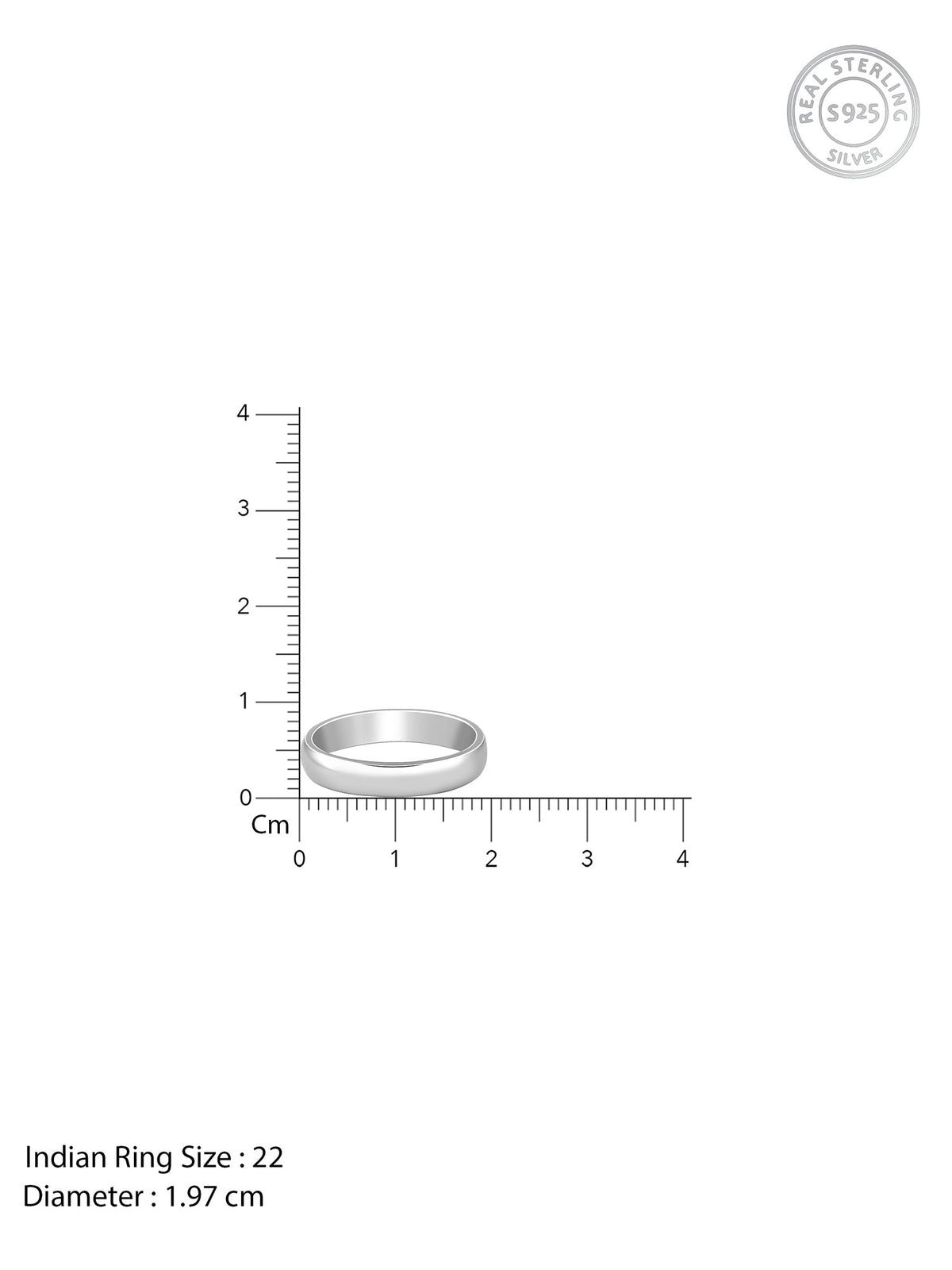 Silver Modern Grace Ring For Him