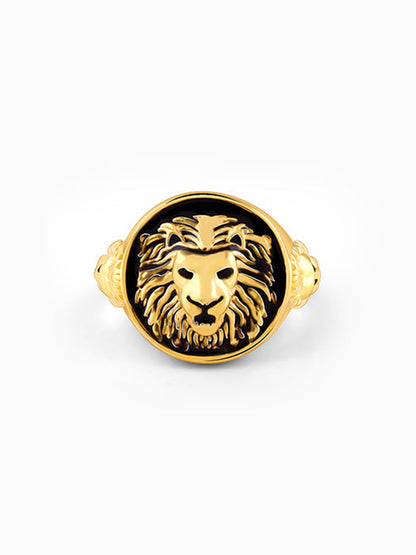 Golden Roar Of Lion Ring For Him