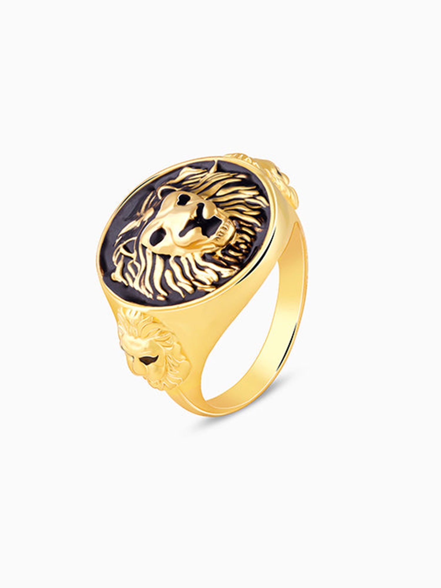 Golden Roar Of Lion Ring For Him