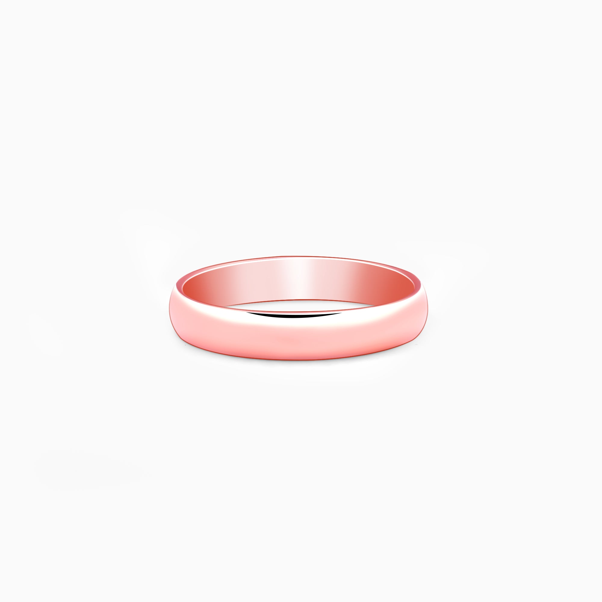 Rose Gold Classic Ring For Him - Image 1