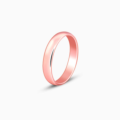 Rose Gold Classic Ring For Him