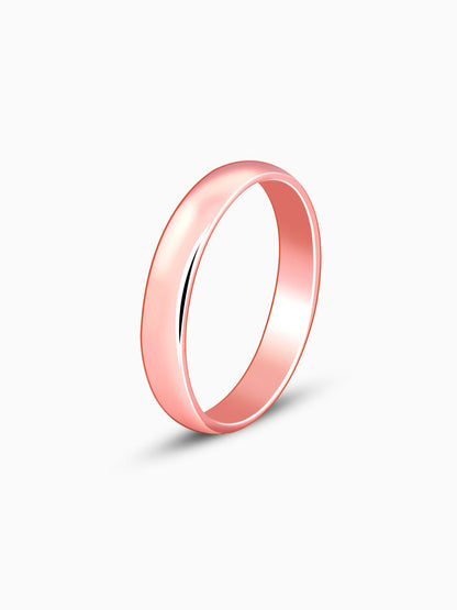 Rose Gold Classic Ring For Him