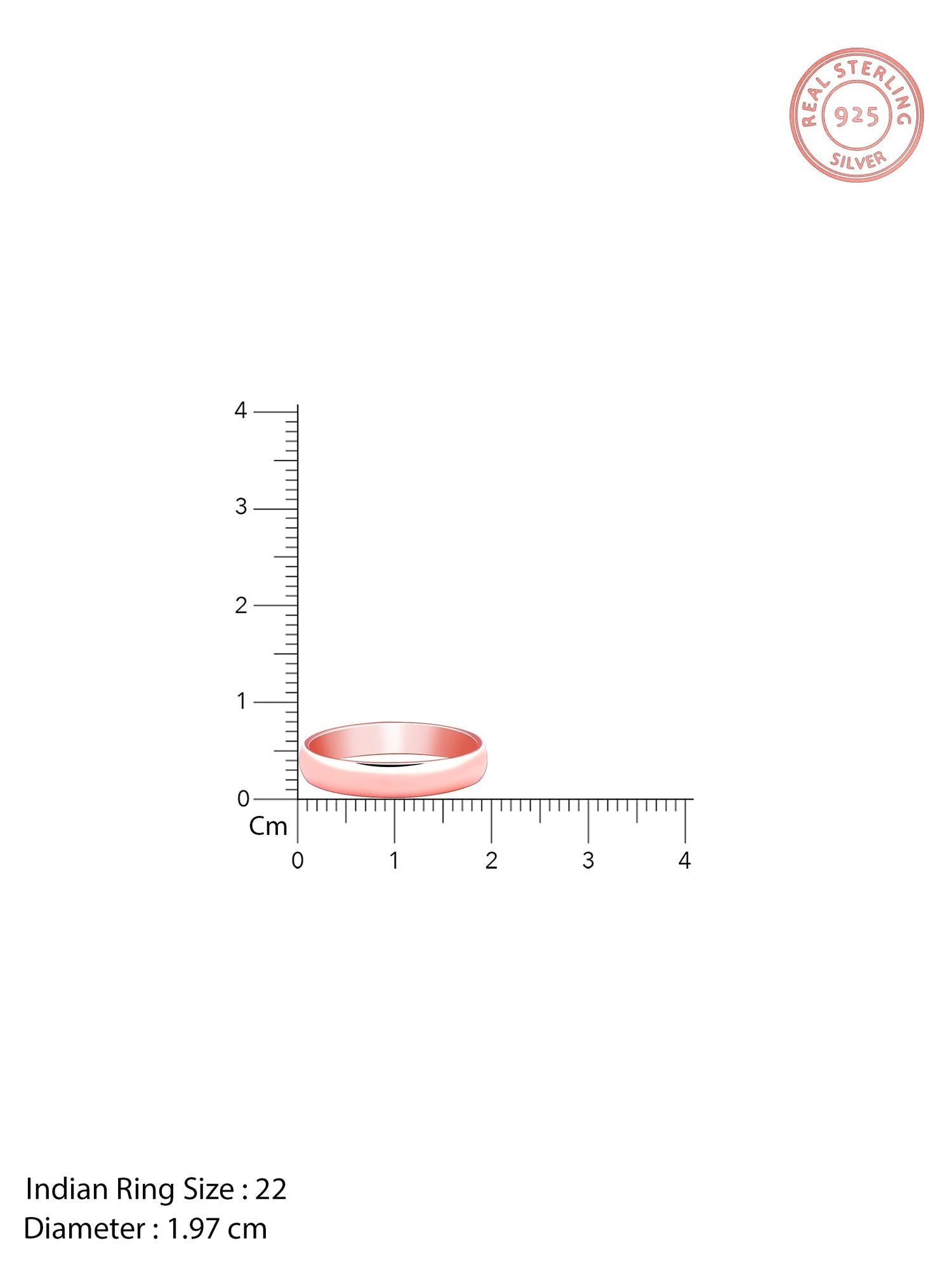 Rose Gold Classic Ring For Him
