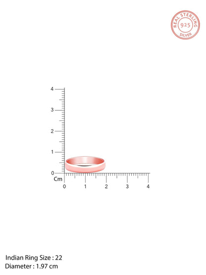 Rose Gold Classic Ring For Him