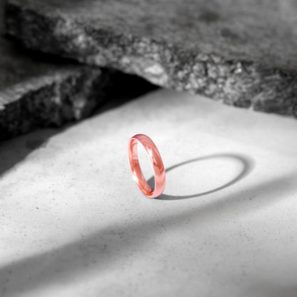 Rose Gold Classic Ring For Him