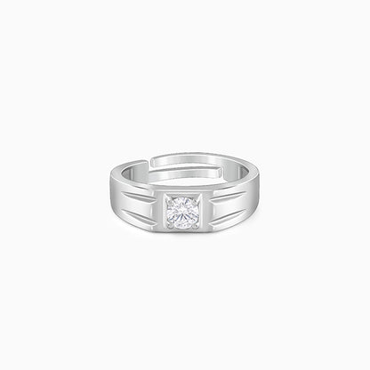 Silver Charm Away Ring For Him