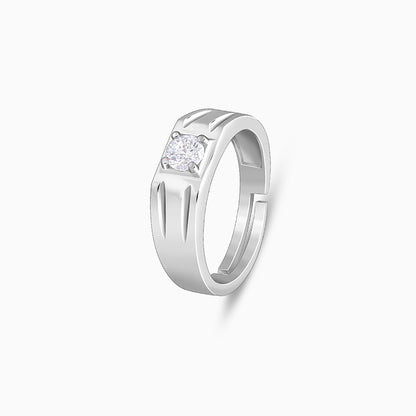 Silver Charm Away Ring For Him